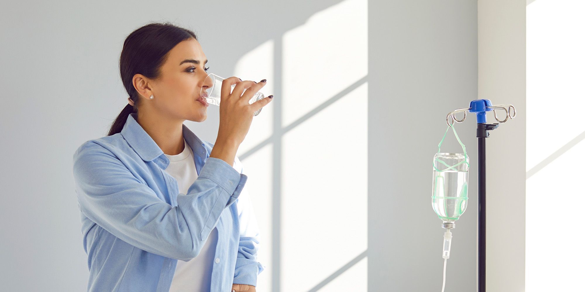 IV Hydration: 500 ml