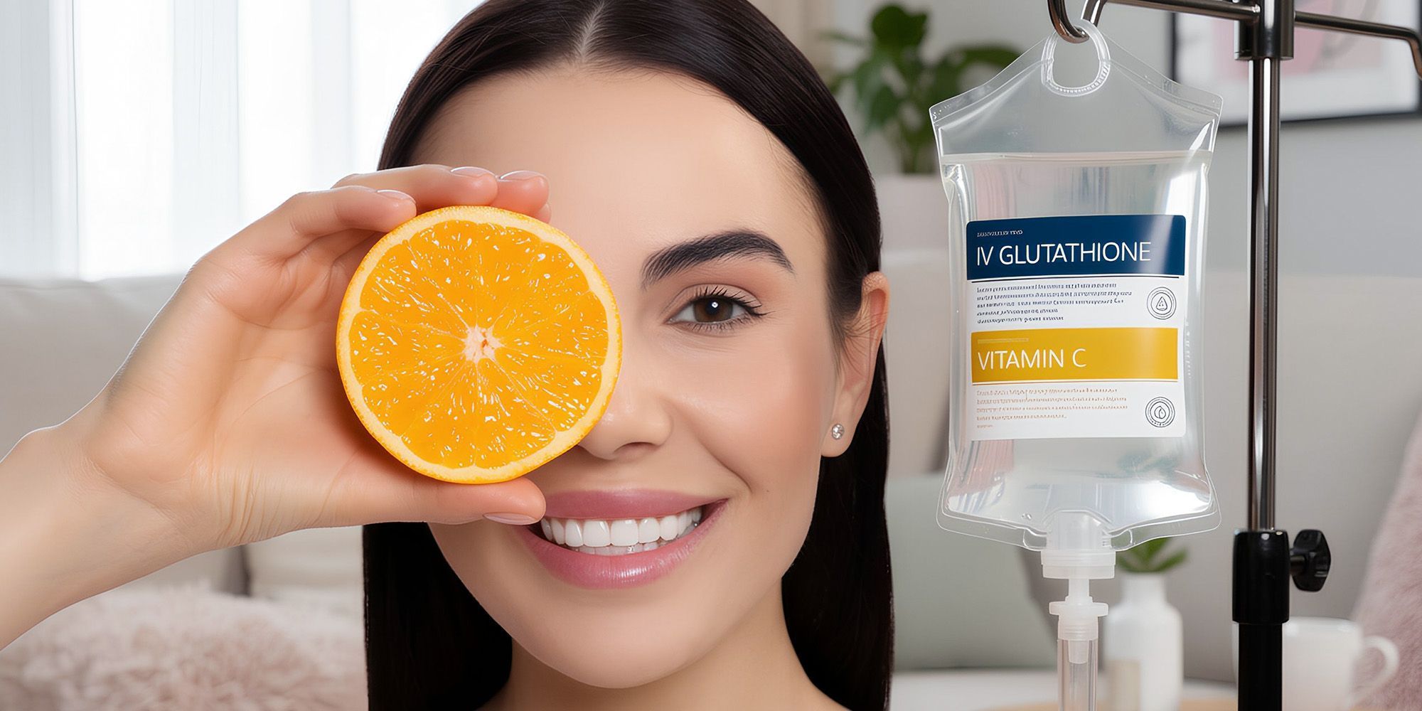 IV Glutathione 1200mg + Vitamin C - 2500 mg