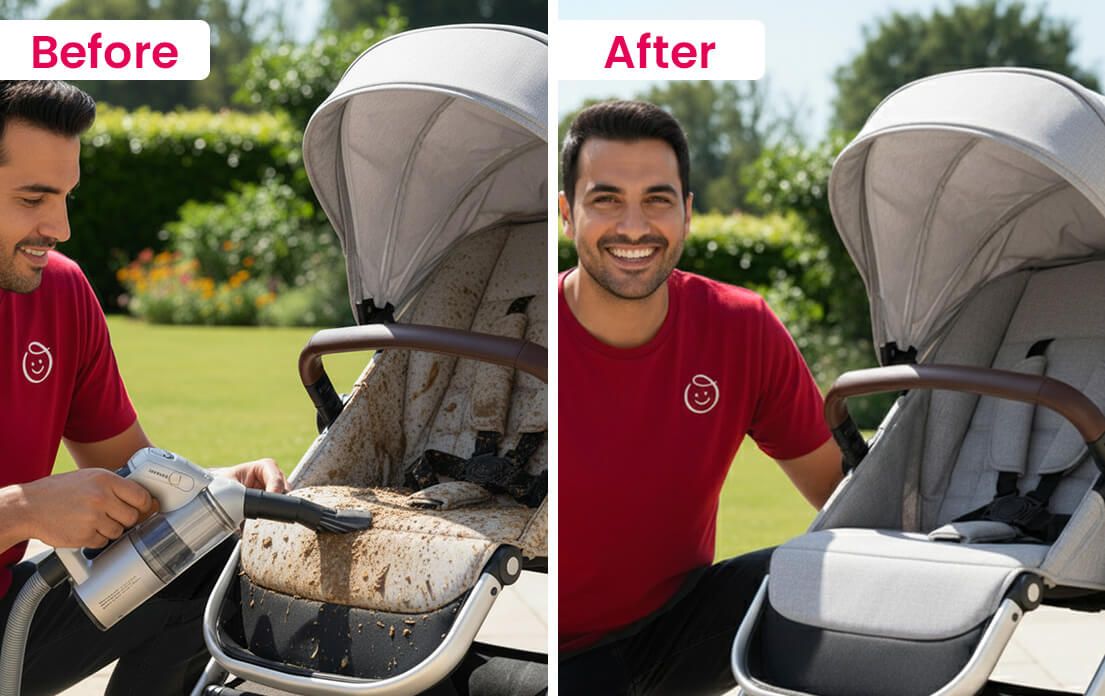 Stroller deep clean